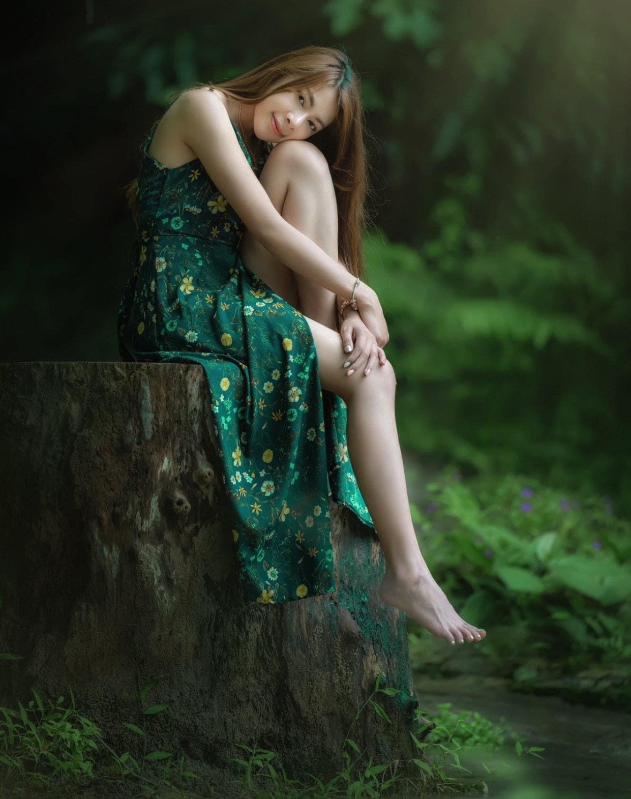 森林美人,优雅迷人,来欣赏下下